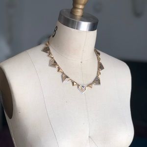 Madewell Chevron Seastone Necklace